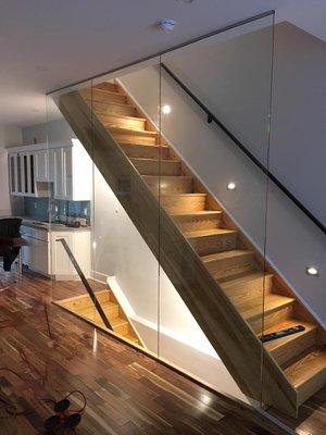 Staircase Custom Glass Design