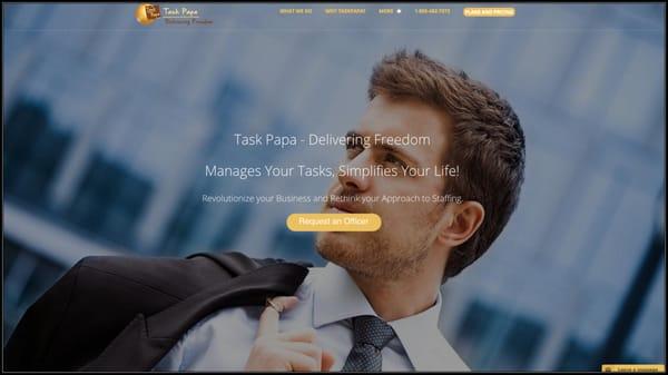 Go Dreamz Inc is extremely excited to present a unique Website & Logo Design for Task Papa, world's leading virtual assistant service.