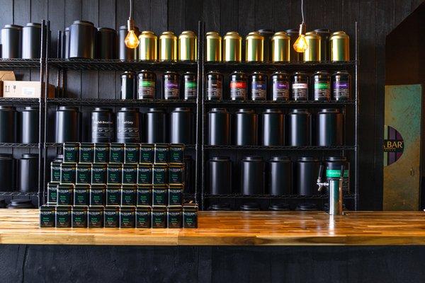 tea wall