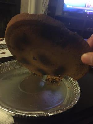 The burnt cookie