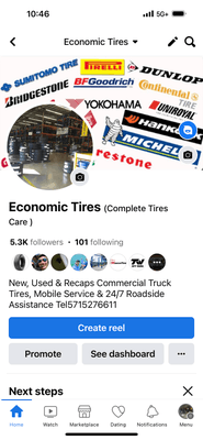 Economic New and Used Tires