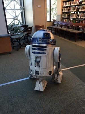 R2D2 just rolled in while I was leaving!