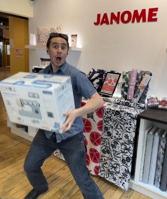 Janome Sewing Machine Retailer, Fabrics, Notions and Sewing Classes