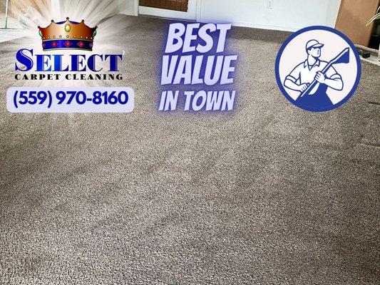 Get your Carpets Cleaned today!