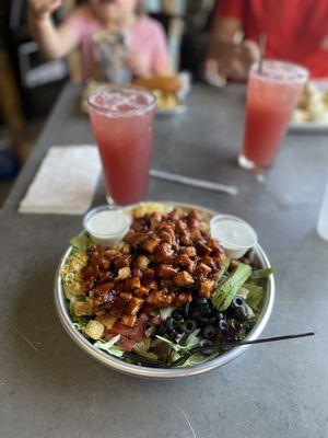 Bbq chicken salad