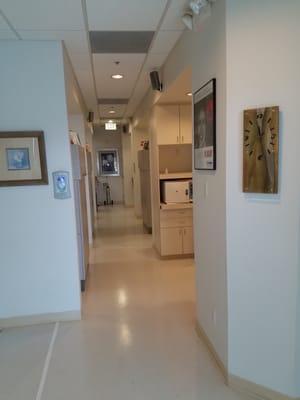 Clean office and treatment rooms