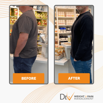 Rob lost 130 lbs in 10 months, all during Covid19!