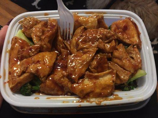 General Tso Bean Curd