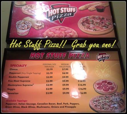 Fresh "Hot Stuff" Pizza!