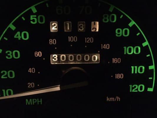 We made it! 15 years/300k on my 2000 Ford Ranger. Thank you Brad and Sue!