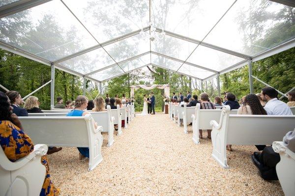 Ceremony space. Photo by Matt McClosky.