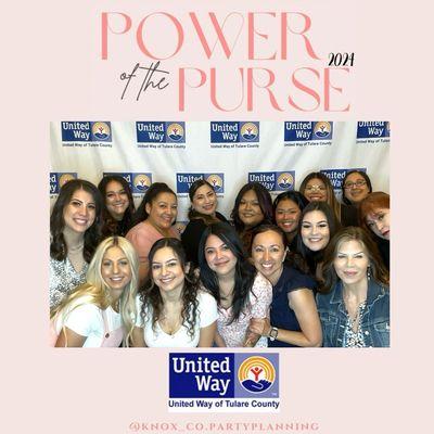 Great time for the beautiful ladies of HFHC at the Power of the Purse function