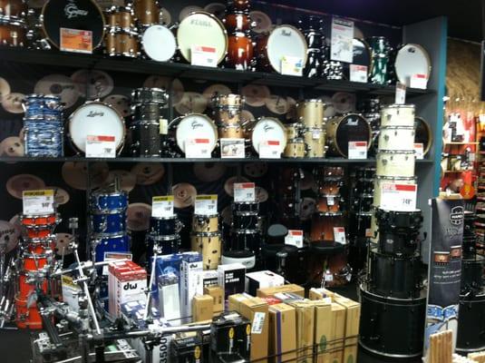 Acoustic drums always in stock and available for order from our centralized warehouse as well.