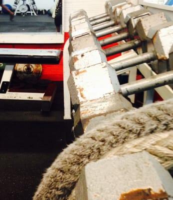 Ropes, and weights, and benches, oh my.