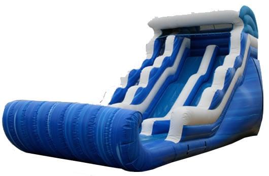 18Ft Tall Double Lane Double Drop Slide Rental