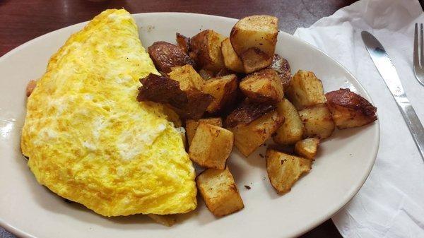 Another great breakfast!!!  Western omelet