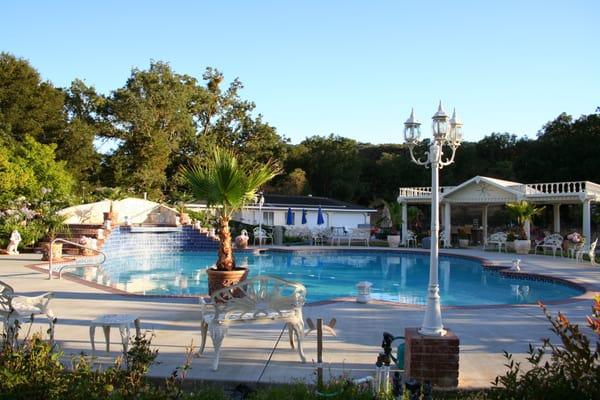 Large pool used by residents and their families. The grandchildren will love this feature the best.