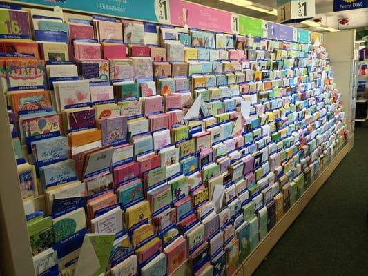 Tons of nice greeting cards. 2/$1!