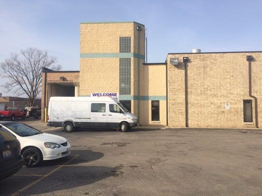 Front of the new shop. Import auto service moves to 1849B Elmdale Ave in glenview.