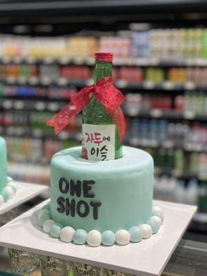 Soju cake