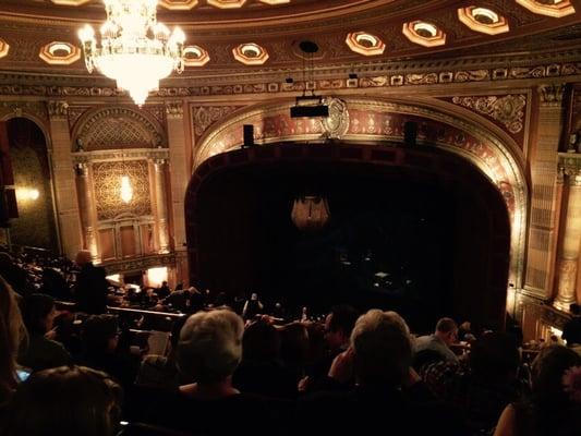 Inside the theatre