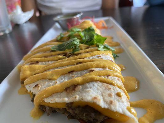 Lentil Quesadilla