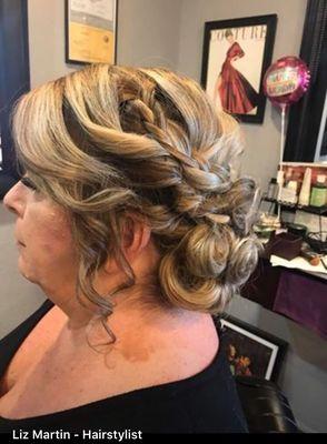 Up do by Liz Martin