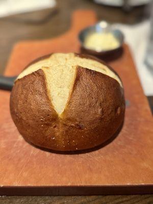 Pretzel bread