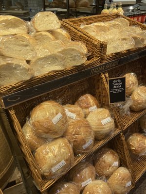 Bread. Highly recommend the rosemary sourdough!