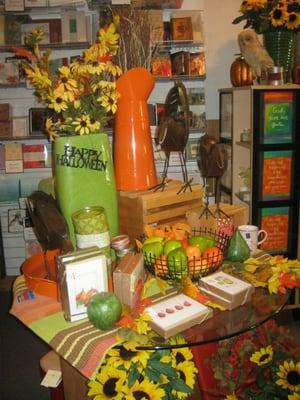 fall items on display!