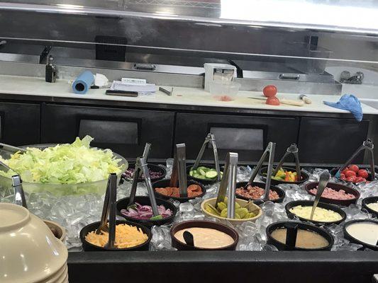 Small salad bar