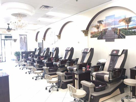 Pedicure chairs