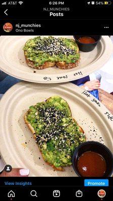 Avocado toast