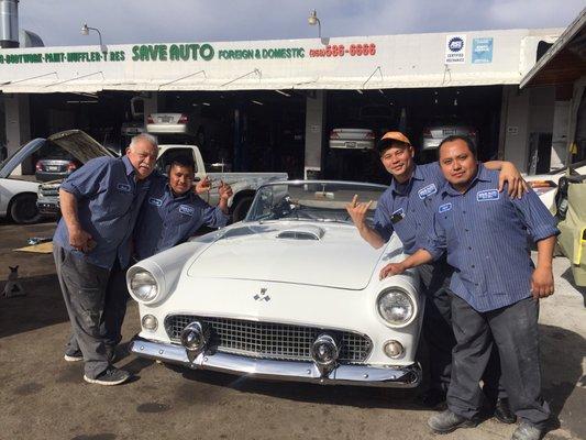 Vinny and his Team fixed my 1955 Thinderbird