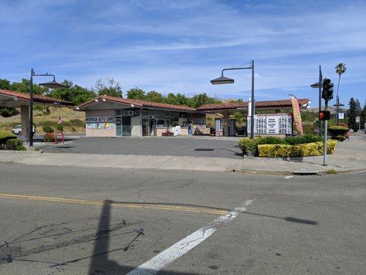 Moraga Autocare gas station.