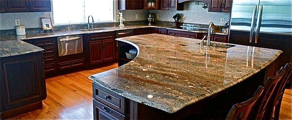 Granite counter tops restored!