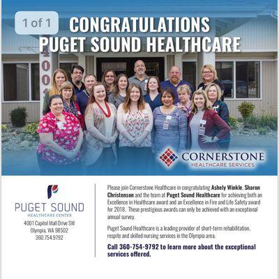 Congrats to Puget!