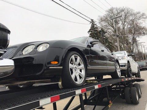 2006 Bentley Flying Spur being delivered in Long Island, NY