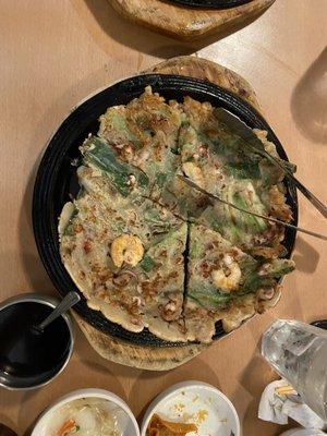 Seafood Pancake