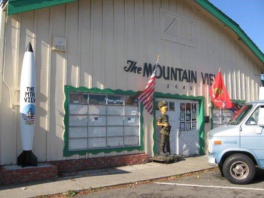 Entrance to the store.