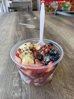 Açaí Bowl. Super food. A very healthy and good snack to eat anytime of day. $6.25.