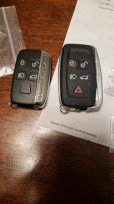 Range rover key fob