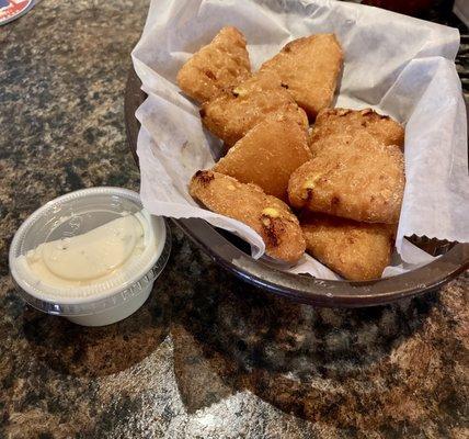 Mac b Mac and Cheese Bites