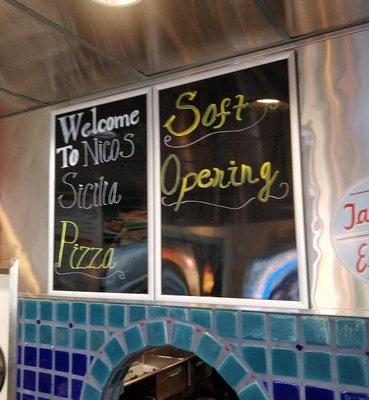 Nico's Sicilia Pizza Business location Soft Open