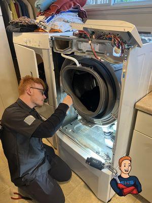 Washer gasket replacement