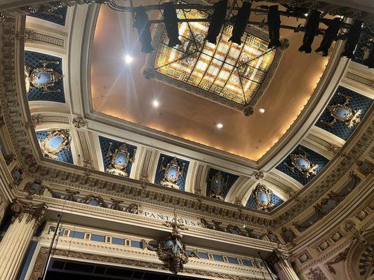 Ceiling from main floor