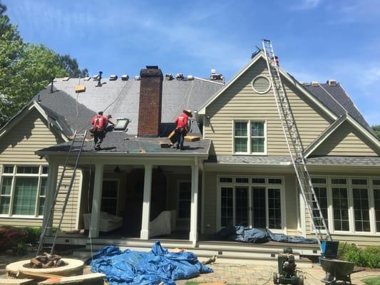 New roof going back on!