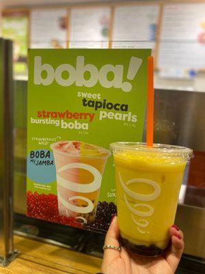 Mango a go go with boba