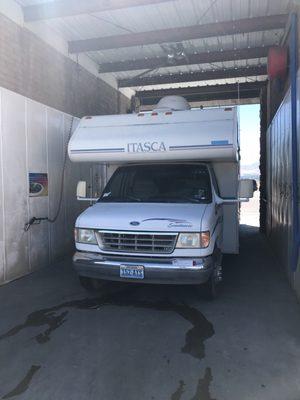 Perfect place to wash RV