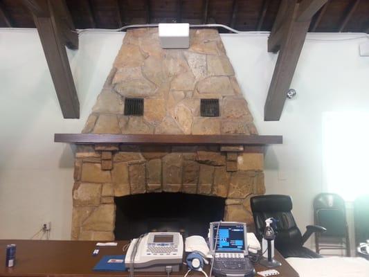 Cool fireplace